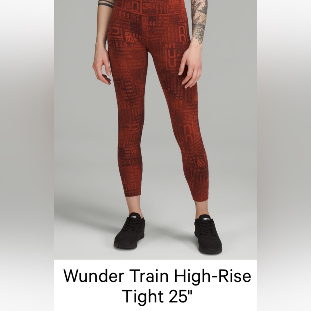 Lululemon Wunder Train High-Rise Tight 25”